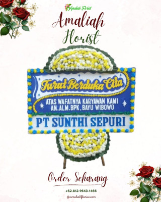 Papan Bunga Duka di Sungai Kunjang